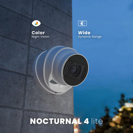 Lorex LNE95MDW N4 Lite Nocturnal Cámara Exterior 4K UHD 131ft Visión Nocturna