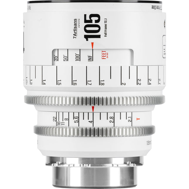 7Artisans INFINTE 105mm T2.1 Lente de Cine Full Frame T2.1 a T22