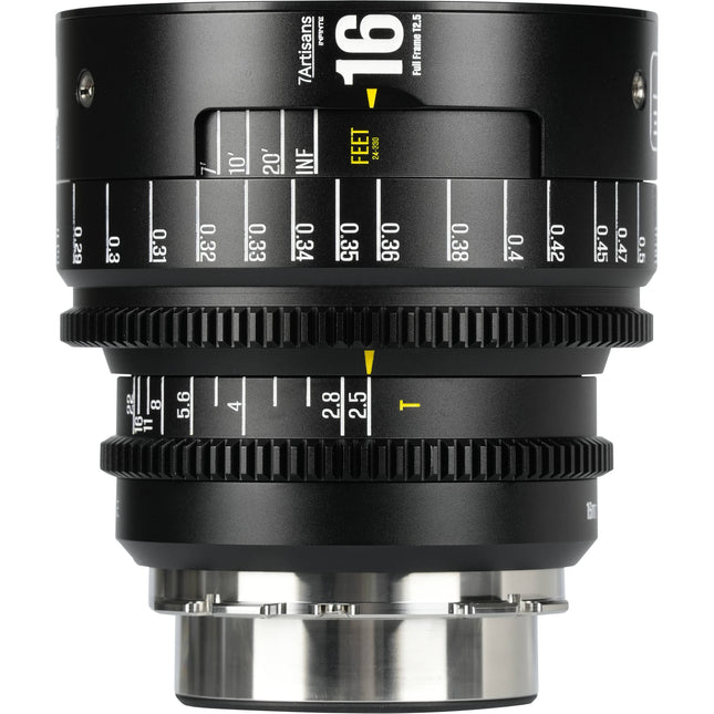 7Artisans INFINTE 16mm T2.5 Lente Cine Full Frame FOV 106.8°