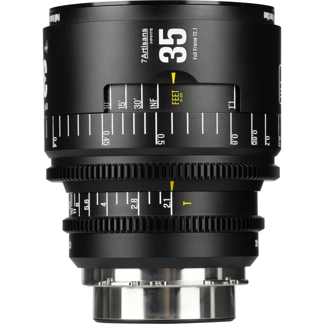 7Artisans INFINTE 35mm T2.1 Lente de Cine Full Frame F2.1 a T22 Canon EF