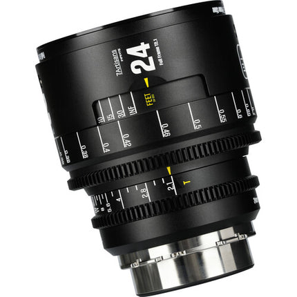 7Artisans INFINTE 24mm T2.1 Lente Cine Full Frame FOV 83.8°