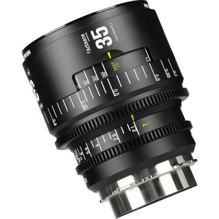7Artisans INFINTE 35mm T2.1 Lente de Cine ARRI PL Full Frame Acabado Negro