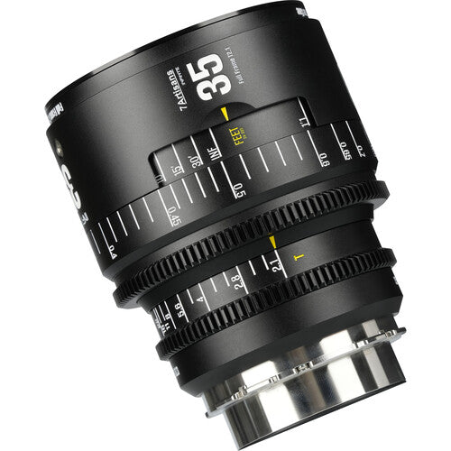 7Artisans INFINTE 35mm T2.1 Lente de Cine ARRI PL Full Frame Acabado Negro
