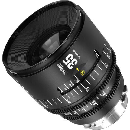 7Artisans INFINTE 35mm T2.1 Lente de Cine ARRI PL Full Frame Acabado Negro