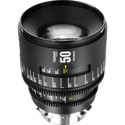 7Artisans INFINTE 50mm T2.1 Lente de Cine Canon EF Full Frame T22