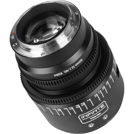 7Artisans INFINTE 50mm T2.1 Lente de Cine Canon EF Full Frame T22