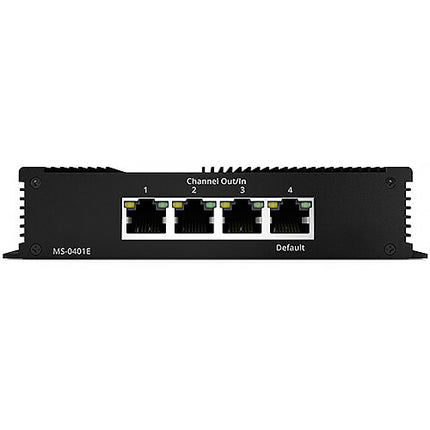 MSolutions 4-Way HDBaseT IP Gateway con 5 Puertos y Control LAN