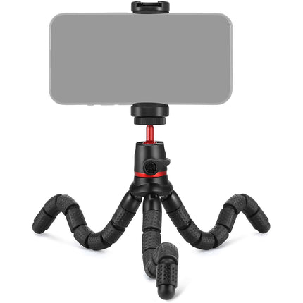 Neewer T72 Mini Trípode Flexible para Cámara con Mando y Soporte para Teléfono