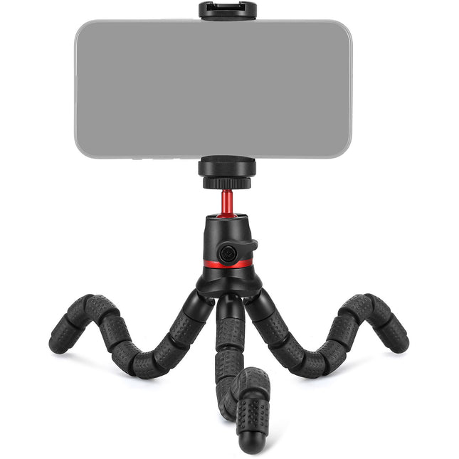 Neewer T72 Mini Trípode Flexible para Cámara con Mando y Soporte para Teléfono