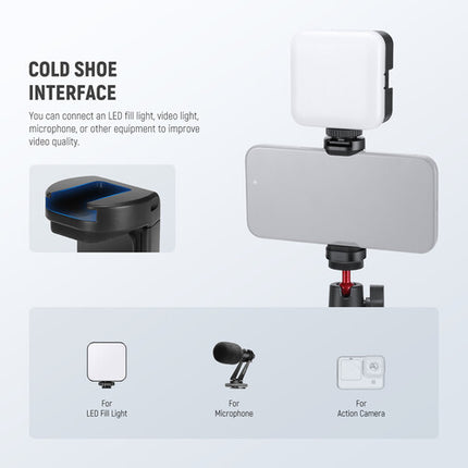 Neewer T72 Mini Trípode Flexible para Cámara con Mando y Soporte para Teléfono