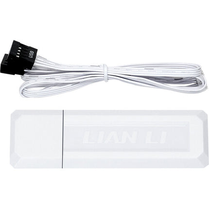 Lian Li 120mm UNI FAN TL LCD Ventilador de caja RGB blanco 3 x 1900 rpm 62 CFM