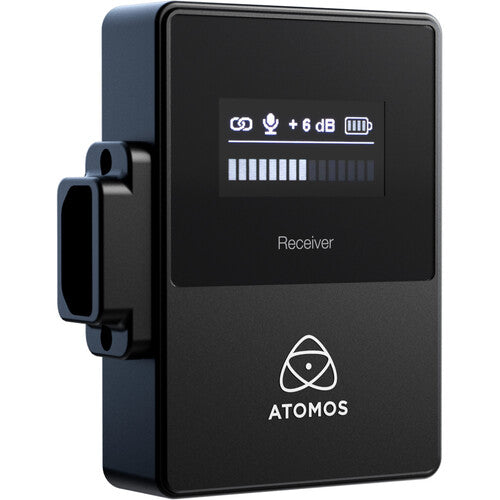 Atomos StudioSonic Micrófono Condensador Supercardioide 24bit 48kHz con Receptor Wireless