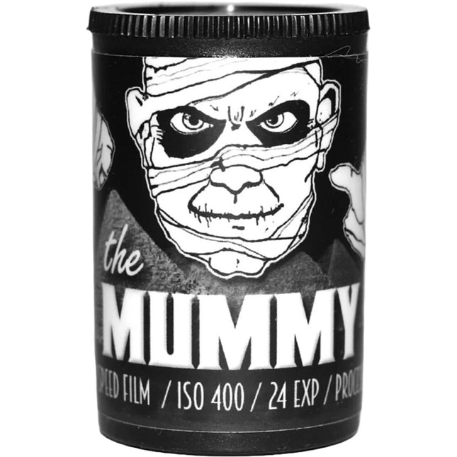 Film Photography Project Mummy 400 Película Blanco y Negro 35mm 24 exposiciones ISO 400 grano medio