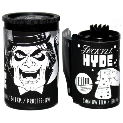 Film Photography Project Jekyll Hyde 100 Película Blanco y Negro 35mm 24 Exposiciones ISO 100 Grano Fino