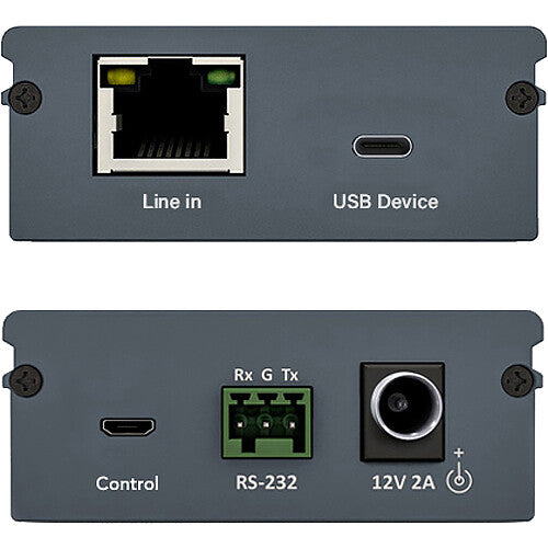 MSolutions USB-C 3.2 Gen 1 Extensor de Pared para Cámaras y Discos Duro 100 m con Suministro 12V 2A