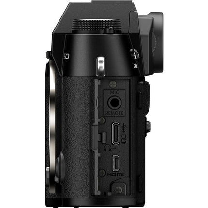 FUJIFILM X-T50 Cámara Sin Espejo 40.2MP 4K 60p con Lente 15-45mm y Kit Básico