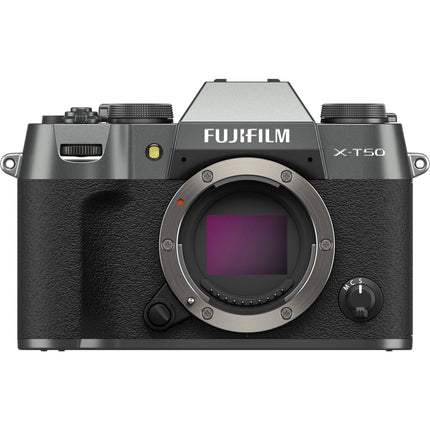 FUJIFILM X-T50 Cámara sin Espejo 40.2MP 4K 60p Estabilizador 7 Paradas