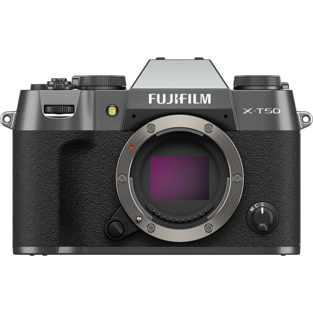 FUJIFILM X-T50 Cámara sin Espejo 40.2MP 4K 60p Estabilizador 7 Paradas