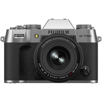 FUJIFILM X-T50 Cámara sin Espejo 40.2MP 4K 60p Lente XF 16-50mm
