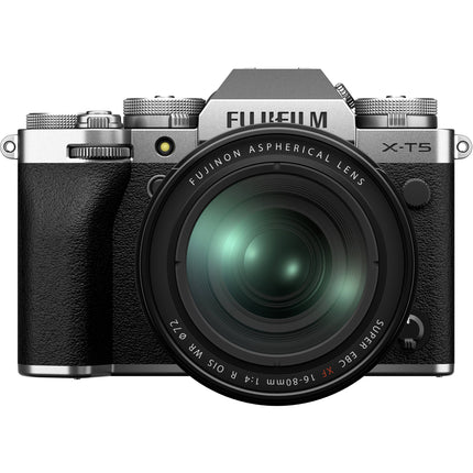 FUJIFILM X-T5 Cámara Sin Espejo con Sensor 40MP y Lente 16-80mm f4