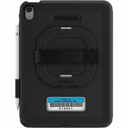 OtterBox Defender para iPad 10ª Gen Funda Negra con Soporte y Correa