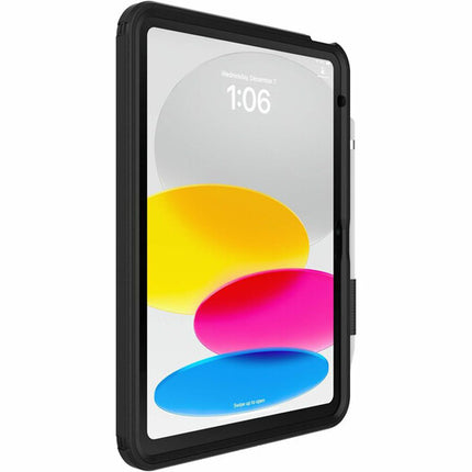 OtterBox Defender para iPad 10ª Gen Funda Negra con Soporte y Correa