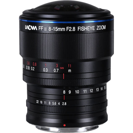 Venus Optics Laowa 8-15mm f2.8 objetivo ojo de pez Nikon Z 180° ángulo