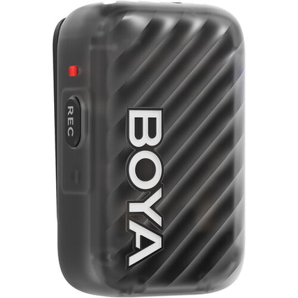 BOYA BOYAMIC 2 Sistema de Micrófono Inalámbrico para 2 Personas con Memoria 8GB y Transmisión de 984m