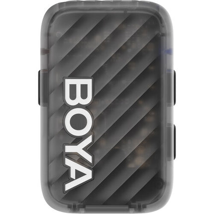 BOYA BOYAMIC 2 Sistema de Micrófono Inalámbrico para 2 Personas con Memoria 8GB y Transmisión de 984m