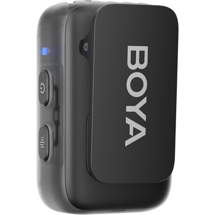 BOYA BOYAMIC 2 Sistema de Micrófono Inalámbrico para 2 Personas con Memoria 8GB y Transmisión de 984m