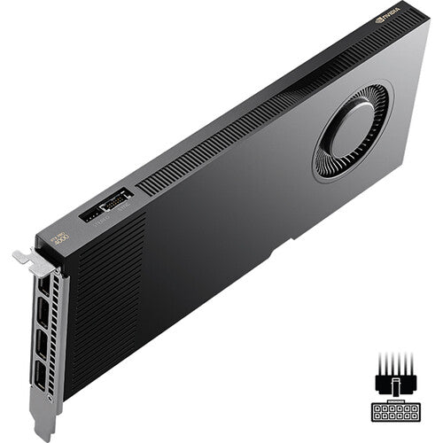 PNY NVIDIA RTX PRO 4000 Tarjeta Grafica 24GB GDDR7 8960 CUDA Cores