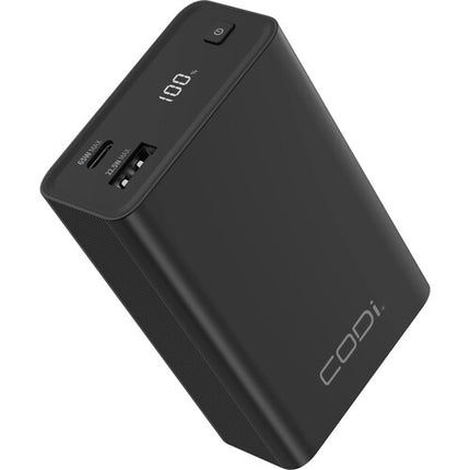CODi Power Bank portátil 20000mAh 65W USB-C carga rápida