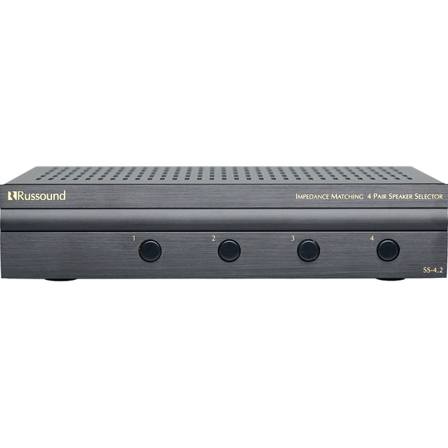 Russound SS-4.2 Selector de Altavoces 4 Pares Protección de Impedancia