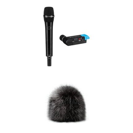 Sennheiser AVX-835 SET Micrófono inalámbrico cardioide con windscreen largo 1.9 GHz
