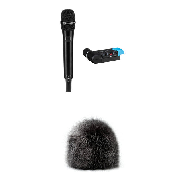 Sennheiser AVX-835 SET Micrófono inalámbrico cardioide con windscreen largo 1.9 GHz