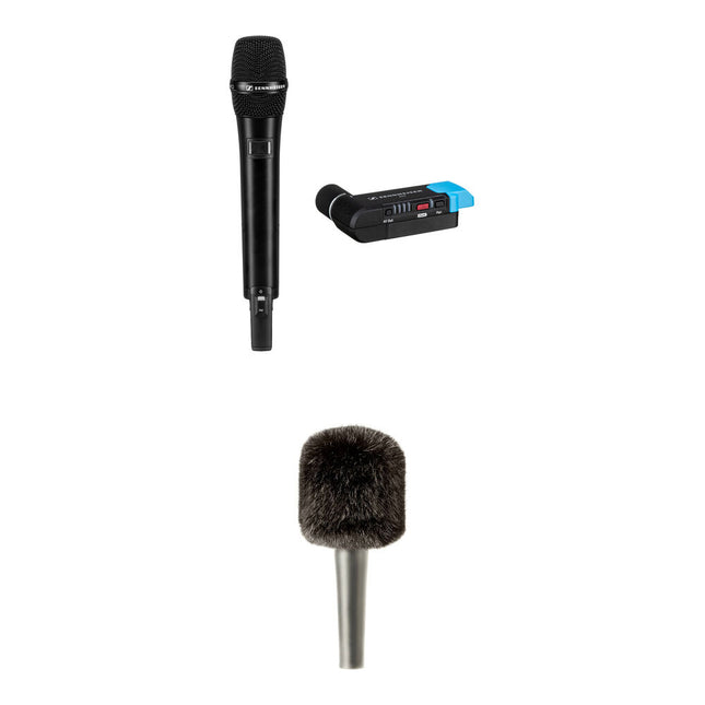 Sennheiser AVX-835 SET Micrófono Inalámbrico Cardioide 1.9 GHz con Paraviento Corto
