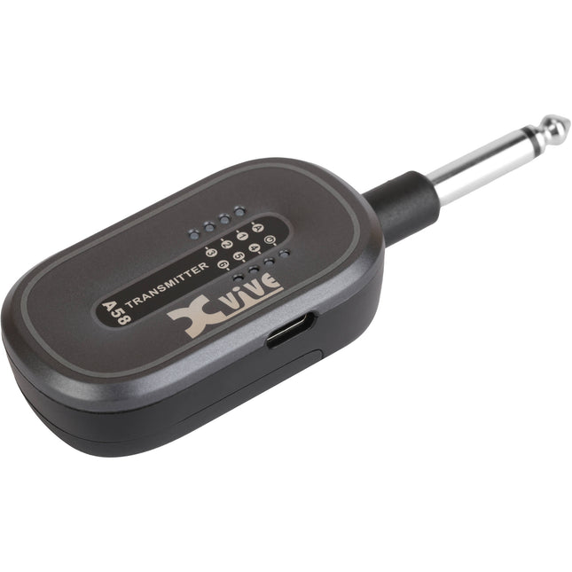 Xvive Audio A58 Transmisor inalámbrico para guitarra alcance 30 m batería 5 h