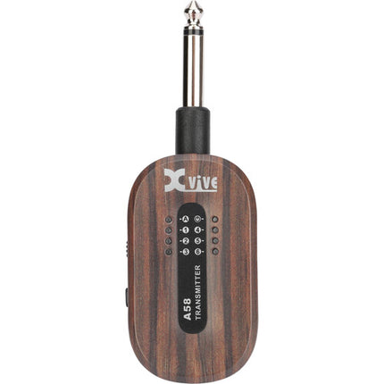 Xvive Audio A58 Sistema Inalámbrico para Guitarra 5.8 GHz Alcance 30 m Rosewood