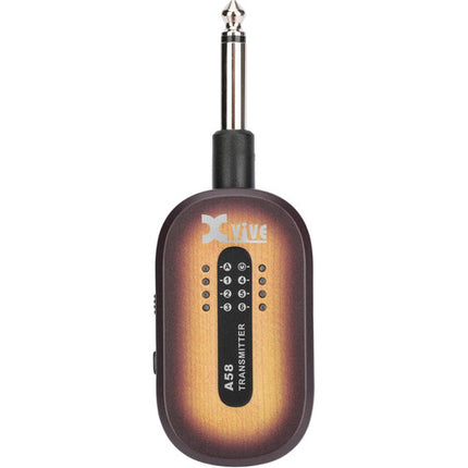 Xvive Audio A58 Sistema Inalámbrico para Guitarra 5.8 GHz 5 Horas Batería