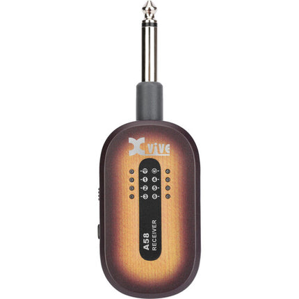 Xvive Audio A58 Sistema Inalámbrico para Guitarra 5.8 GHz 5 Horas Batería