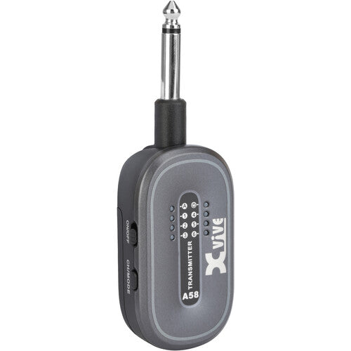 Xvive Audio A58 Transmisor inalámbrico para guitarra alcance 30 m batería 5 h