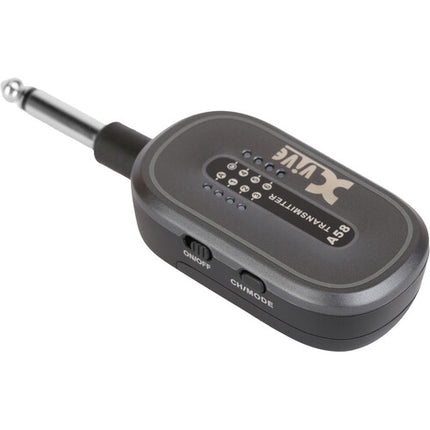 Xvive Audio A58 Transmisor inalámbrico para guitarra alcance 30 m batería 5 h