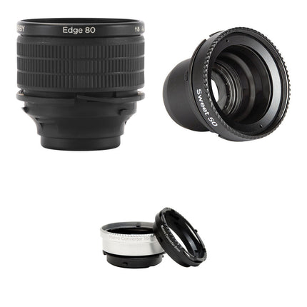 Lensbaby Edge 80 y Sweet 50 ópticas 80mm f28 50mm f25 con anillos de extensión macro