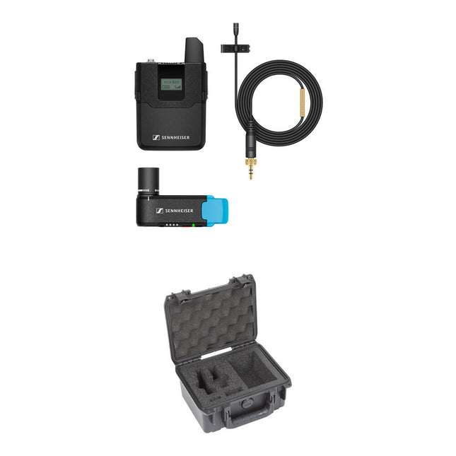Sennheiser AVX-MKE2 SET Micrófono Lavalier Inalámbrico Omni 1.9 GHz con Estuche SKB
