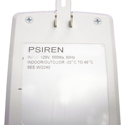 Prima by Napco PSIREN Sirena y Estroboscópico 85 dB LED Para Interior y Exterior