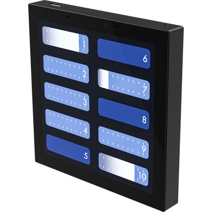 ChamSys GeNetix TouchScene MINI Pantalla táctil 4" con montaje en pared y PoE 48V