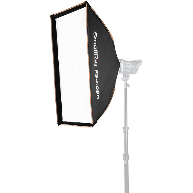 SmallRig FS-6090 Softbox Plegable 60x90 cm para Luces COB LED con Difusores y Rejilla