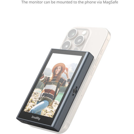 SmallRig Vlog Kit con Monitor Inalámbrico para Smartphone y Control Remoto
