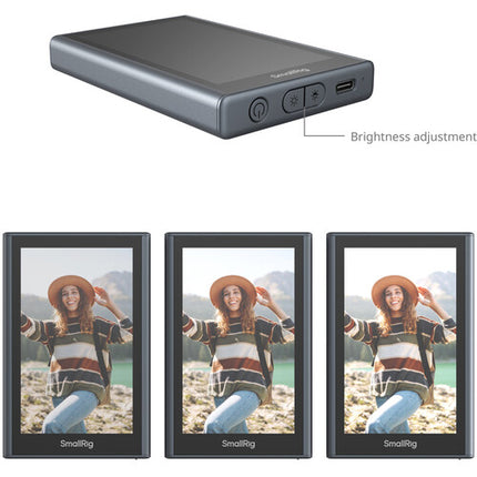 SmallRig Vlog Kit con Monitor Inalámbrico para Smartphone y Control Remoto