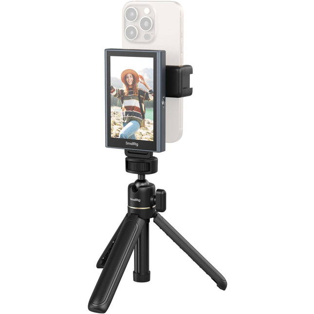 SmallRig Vlog Kit con Monitor Inalámbrico para Smartphone y Control Remoto